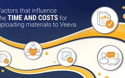 Uploading materials to Veeva: factors that influence time and costs